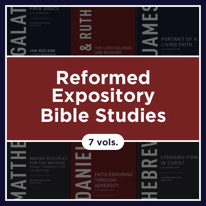 Reformed small-group Bible study resources